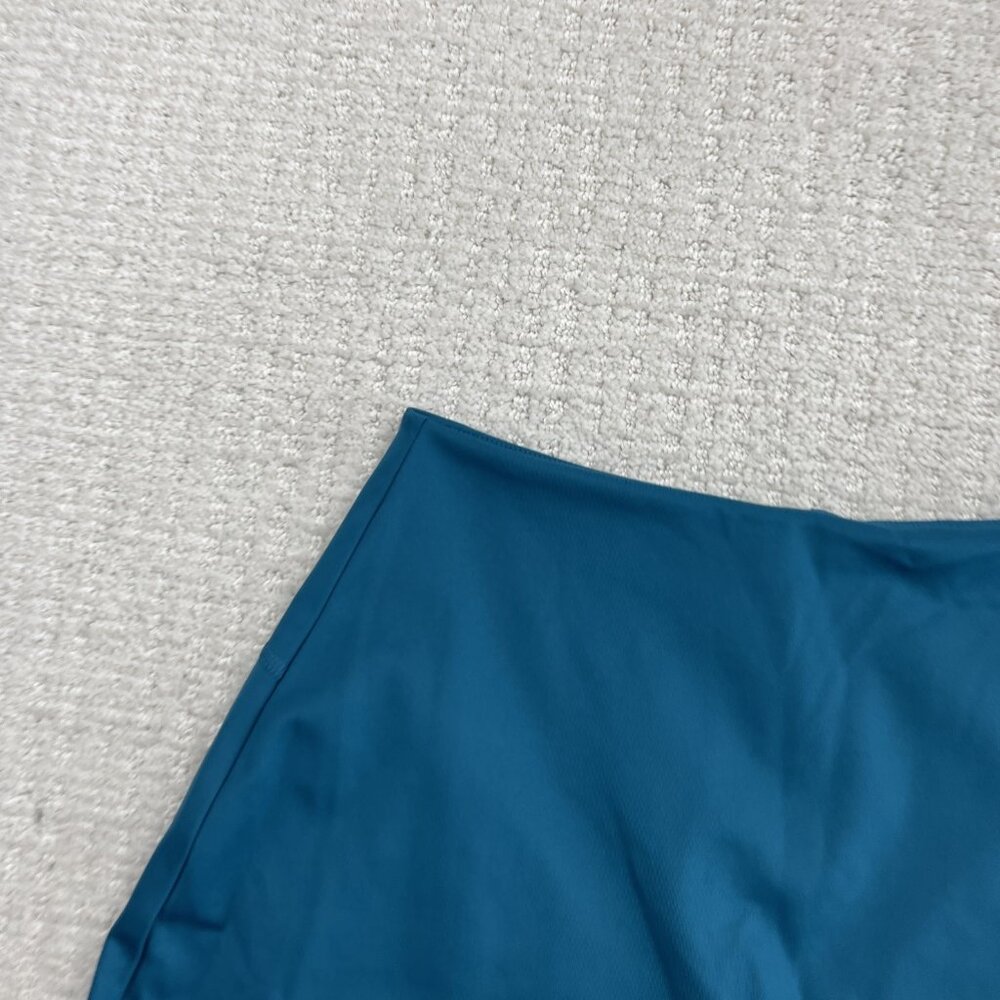 Girlfriend Collective Athletic Sport Skort Size M Blue Preppy Tennis / Golf - Picture 4 of 10